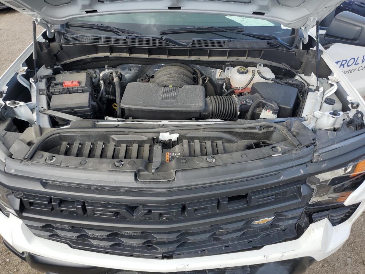 2023 Chevrolet Silverado VIN 2GCPAAED7P1144866 Copart auction photo, front end damage thumbnail 11