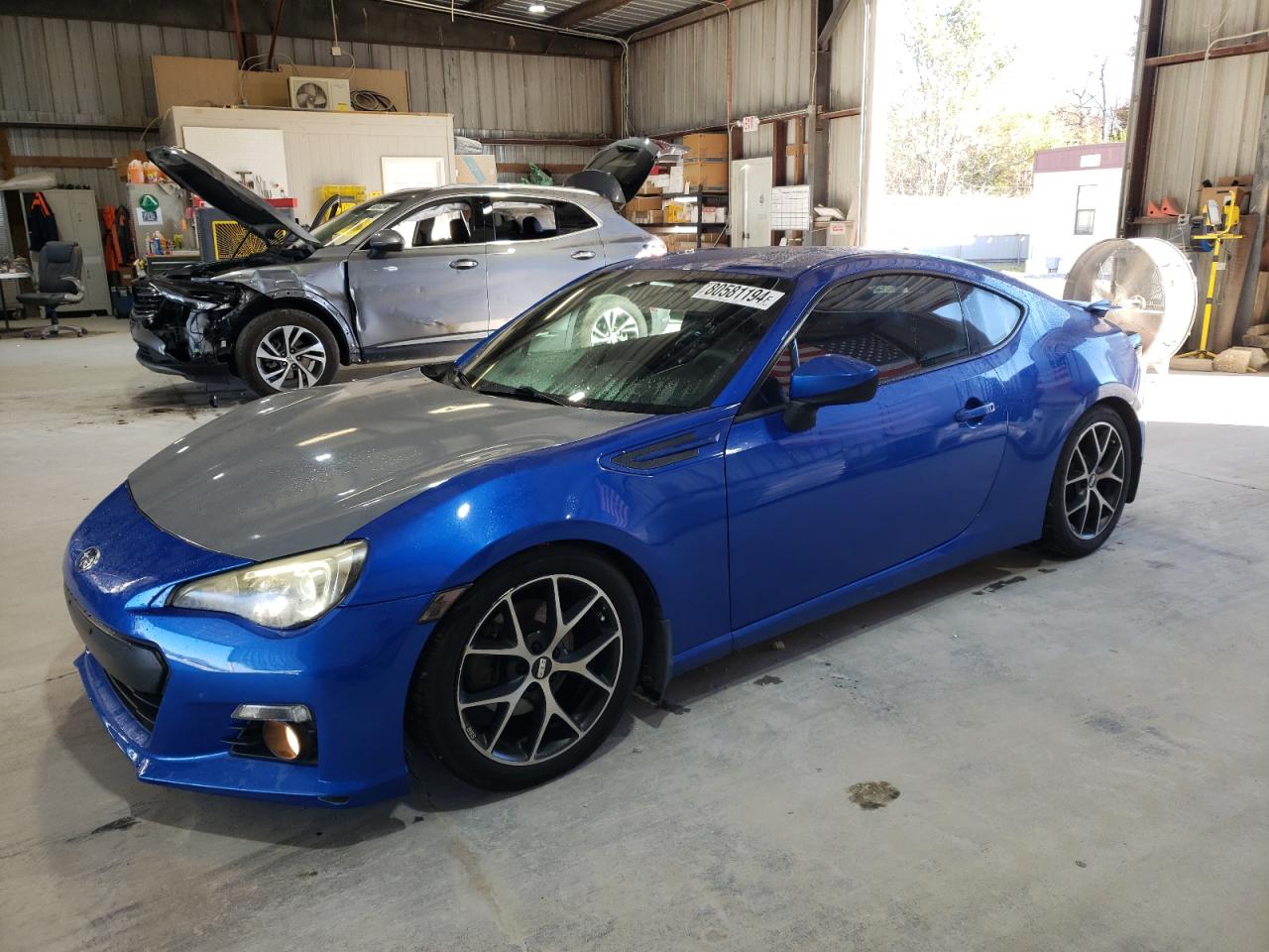 2013 Subaru BRZ VIN JF1ZCAC16D2601793