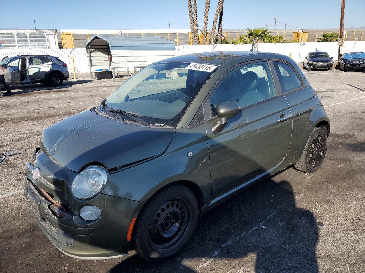 2013 Fiat 500 VIN 3C3CFFAR1DT562482