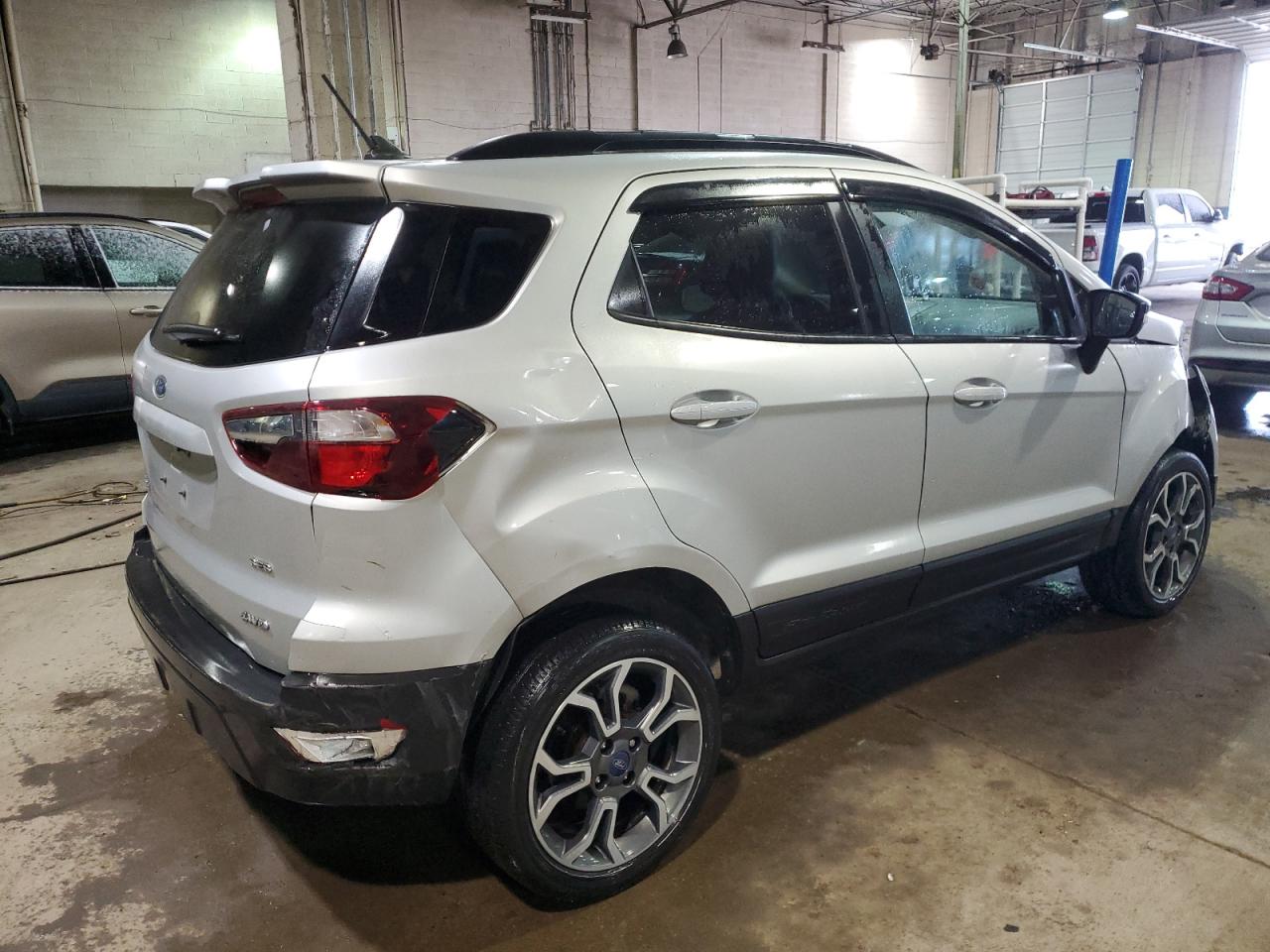 2019 Ford EcoSport VIN MAJ6S3JLXKC310050 Copart auction photo, all over damage thumbnail 3