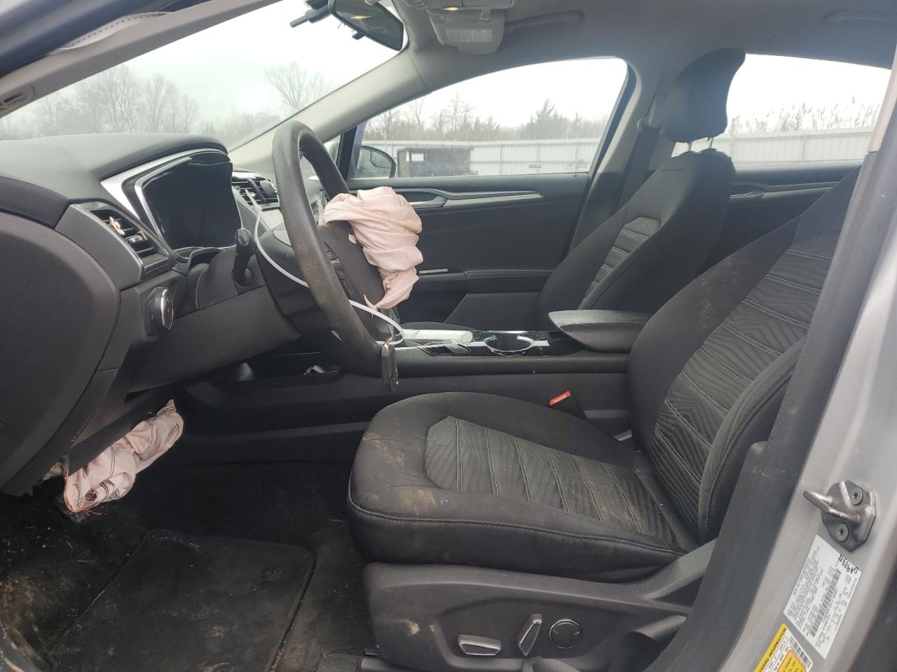 2016 Ford Fusion VIN 1FA6P0H72G5116603 Copart auction photo, front end / side damage thumbnail 7