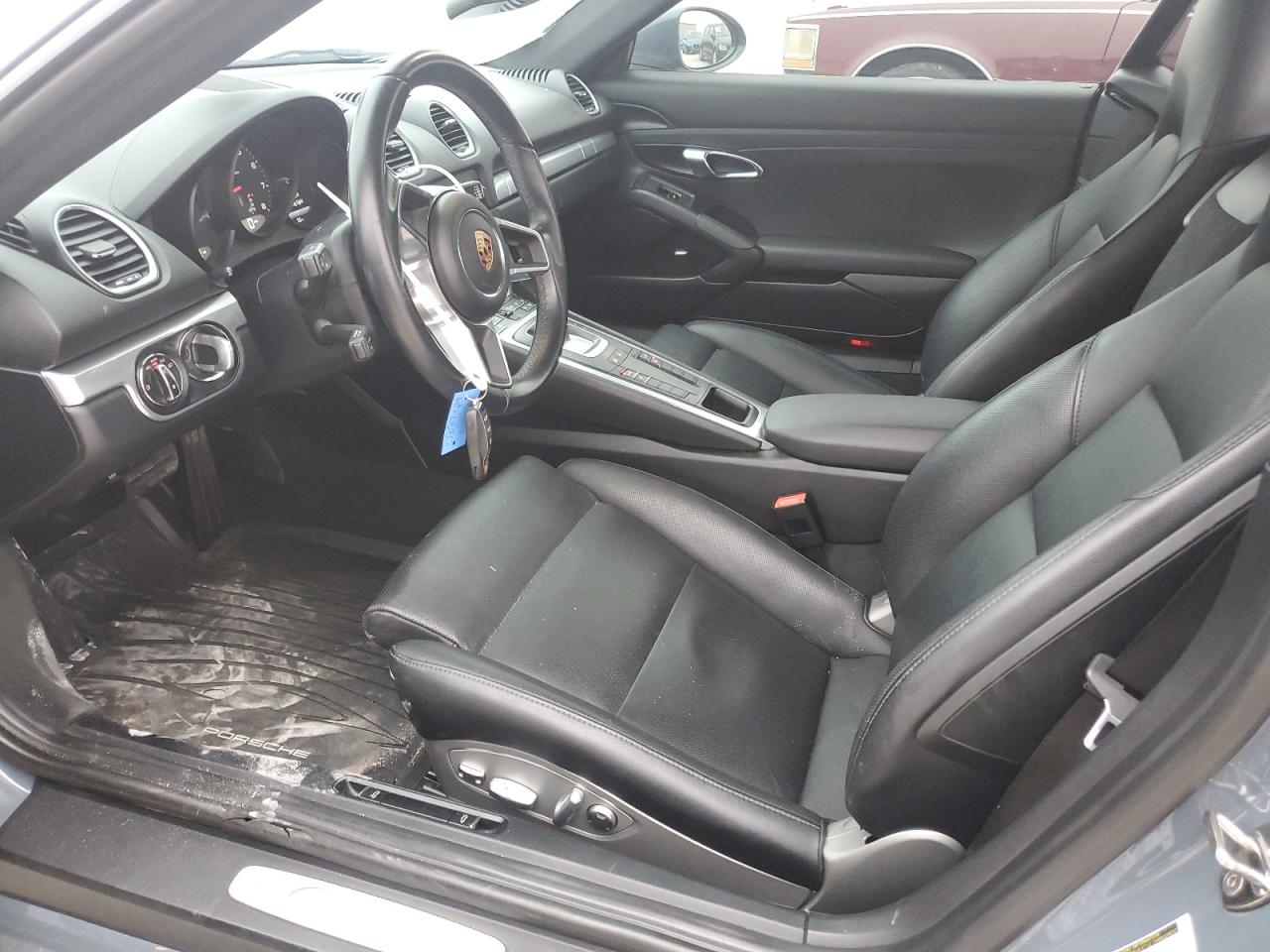 2017 Porsche Cayman VIN WP0AA2A83HS270244 Copart auction photo, front end damage thumbnail 7