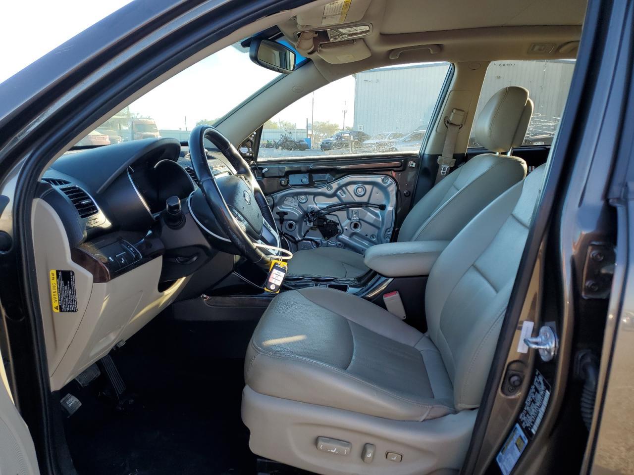 2014 KIA Sorento VIN 5XYKU4A74EG432270 Copart auction photo, front end damage thumbnail 7