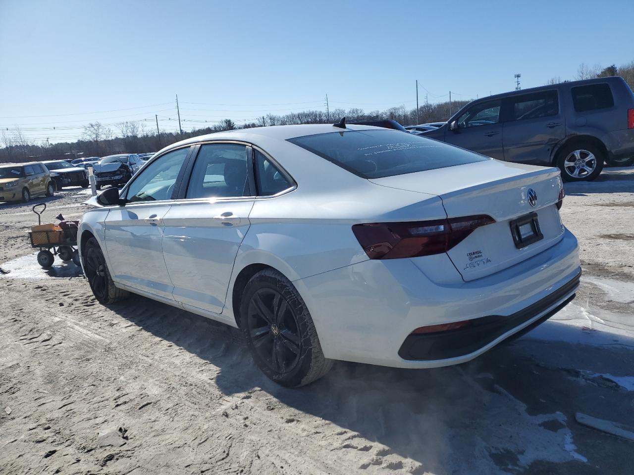 2024 Volkswagen Jetta VIN 3VW7M7BU4RM077733 Copart auction photo, front end damage thumbnail 2