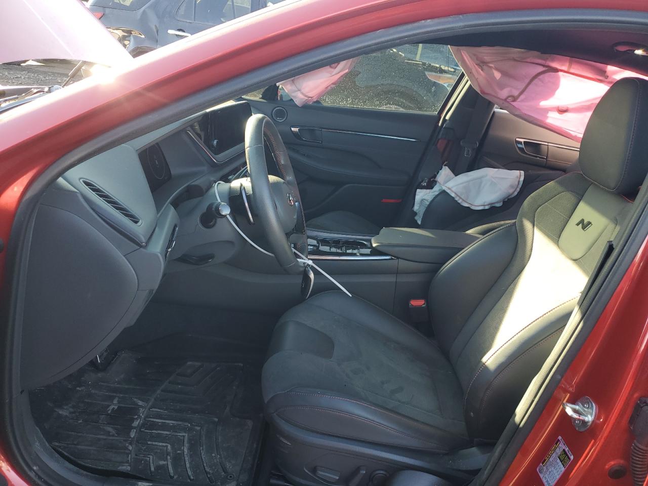 2022 Hyundai Sonata VIN 5NPEK4JC0NH149809 Copart auction photo, all over / undercarriage damage thumbnail 7