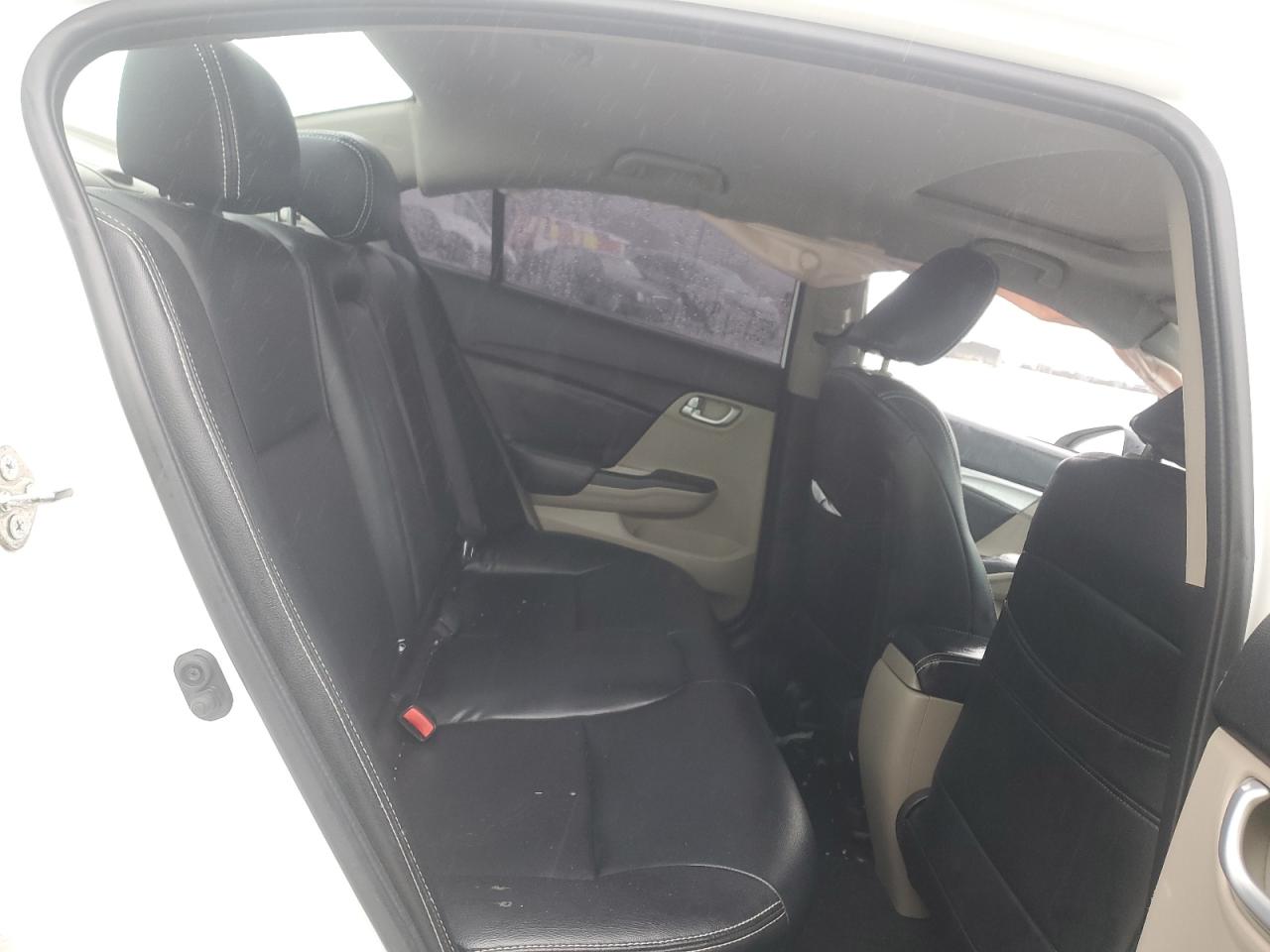 2014 Honda Civic VIN 2HGFB2F81EH555007 Copart auction photo, front end / side damage thumbnail 10