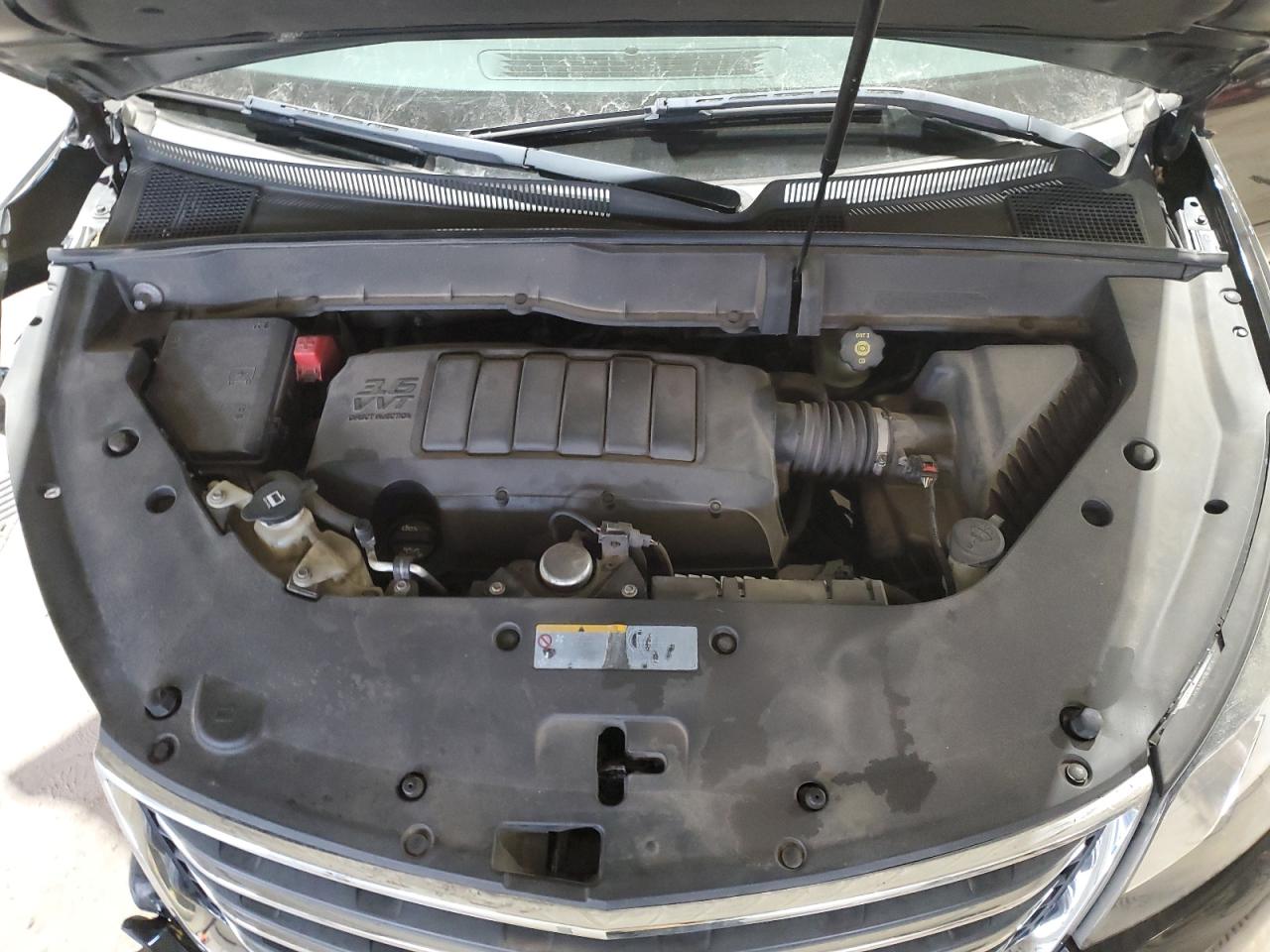 2016 Chevrolet Traverse VIN 1GNKRGKD3GJ296330 Copart auction photo, front end / side damage thumbnail 12