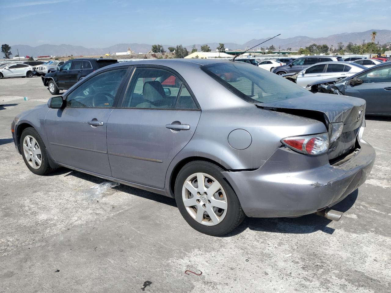 2007 Mazda 6 VIN 1YVHP80C875M34519 Copart auction photo, rear end damage thumbnail 2