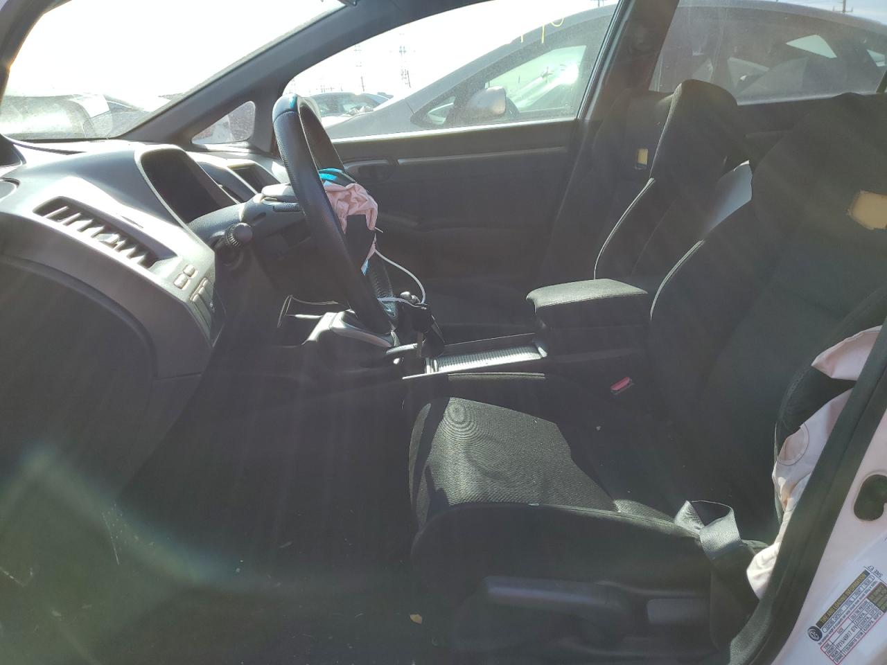 2009 Honda Civic VIN 2HGFA55559H703306 Copart auction photo, front end / minor dent/scratches damage thumbnail 7