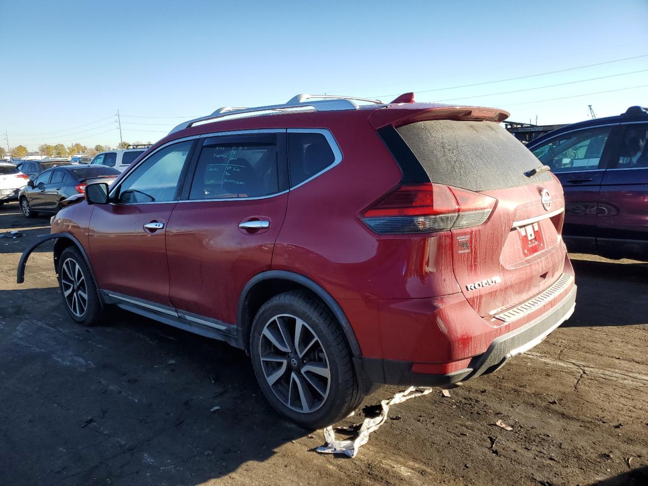 2017 Nissan Rogue VIN JN8AT2MV2HW277534 Copart auction photo, front end damage thumbnail 2
