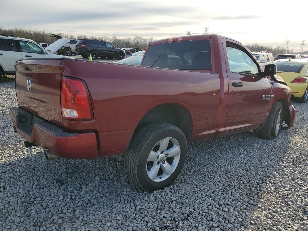 2013 RAM 1500 VIN 3C6JR6AT8DG505153 Copart auction photo, front end damage thumbnail 3