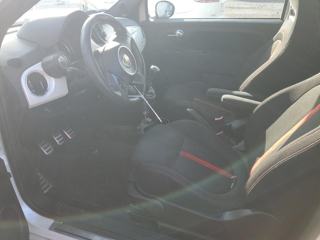 2017 Fiat 500 VIN 3C3CFFFH5HT535792 Copart auction photo, mechanical damage thumbnail 7