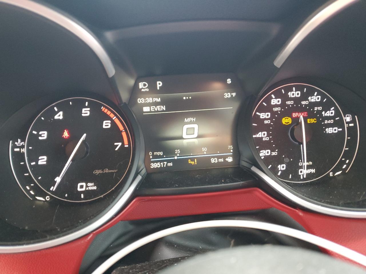 2019 Alfa Romeo Stelvio VIN ZASPAKAN8K7C59404 Copart auction photo, front end / side damage thumbnail 9