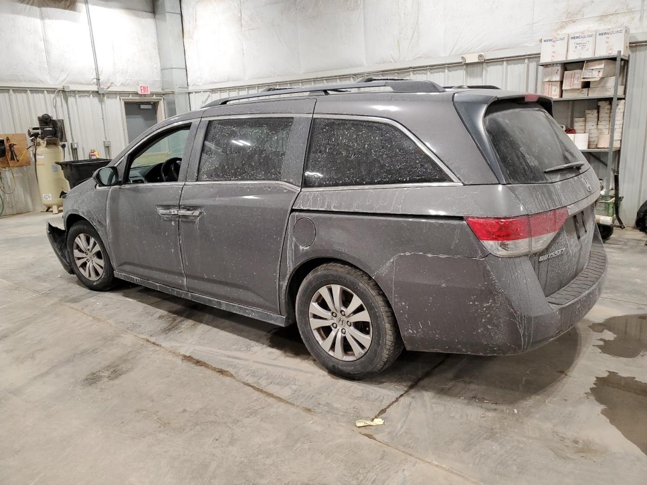 2015 Honda Odyssey VIN 5FNRL5H61FB053739 Copart auction photo, front end damage thumbnail 2