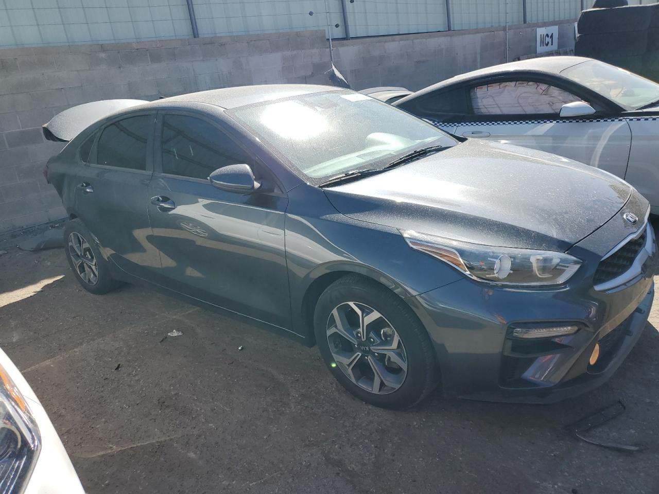 2020 KIA Forte VIN 3KPF24AD3LE196671 Copart auction photo, rear end damage thumbnail 4