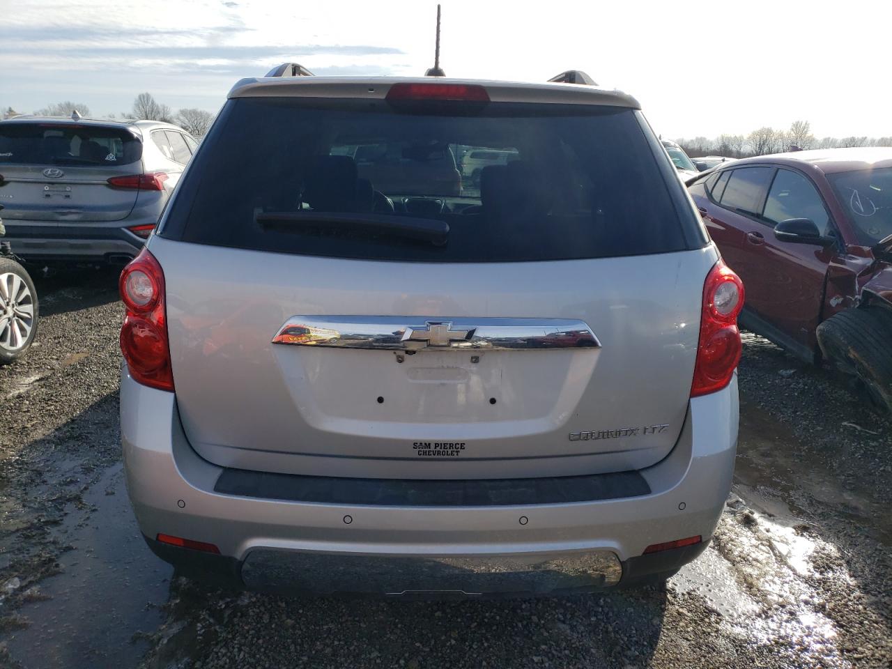 2015 Chevrolet Equinox VIN 1GNALDEK1FZ145802 Copart auction photo, front end / mechanical damage thumbnail 6