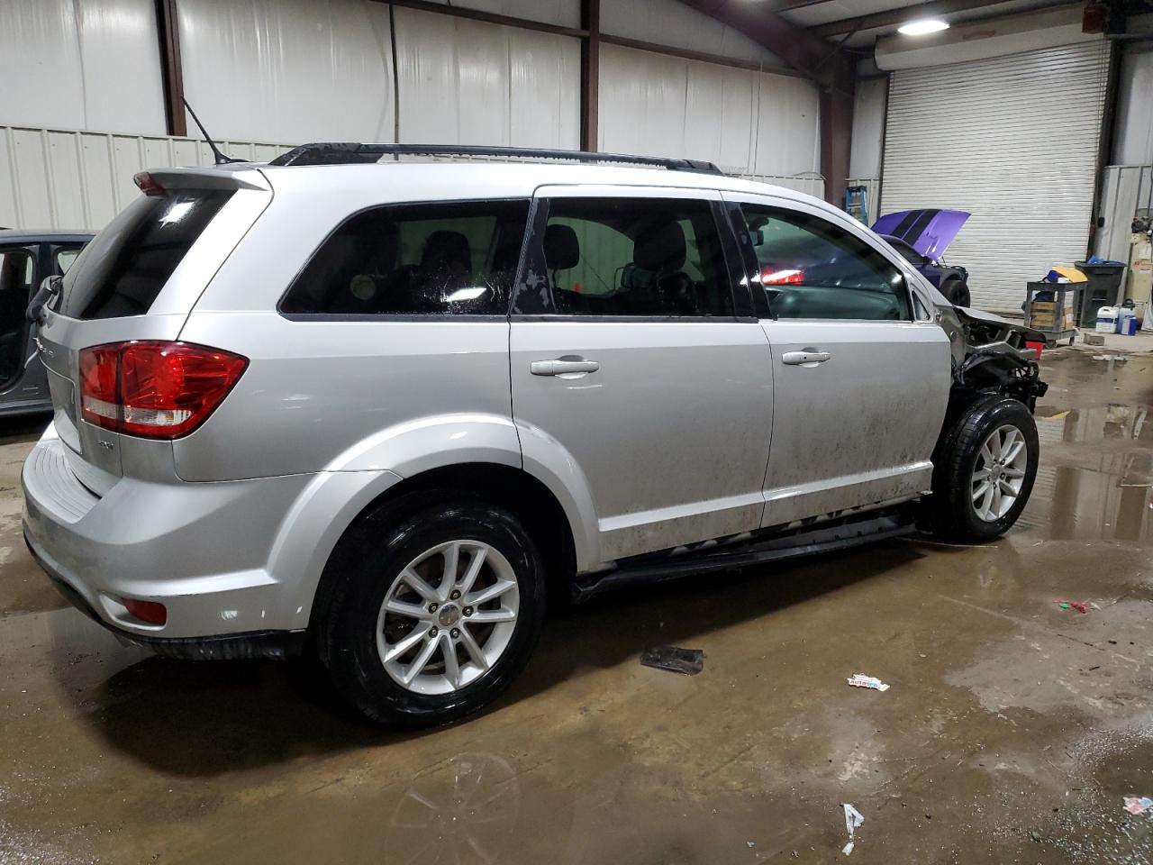 2014 Dodge Journey VIN 3C4PDDBG7ET104676 Copart auction photo, front end damage thumbnail 3