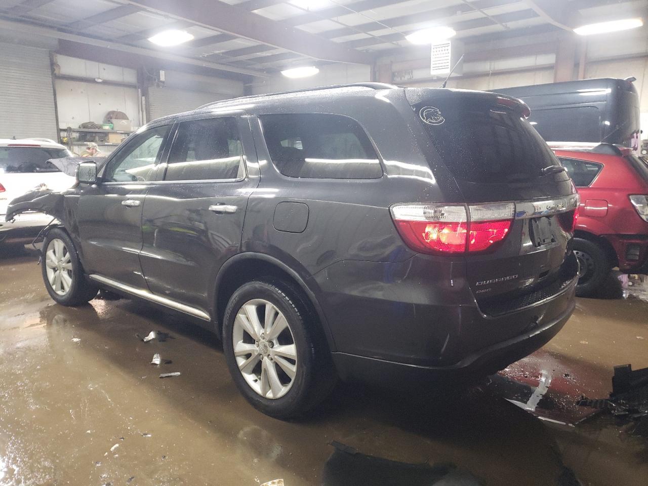 2011 Dodge Durango VIN 1D4RE4GG9BC734031 Copart auction photo, front end / minor dent/scratches damage thumbnail 2
