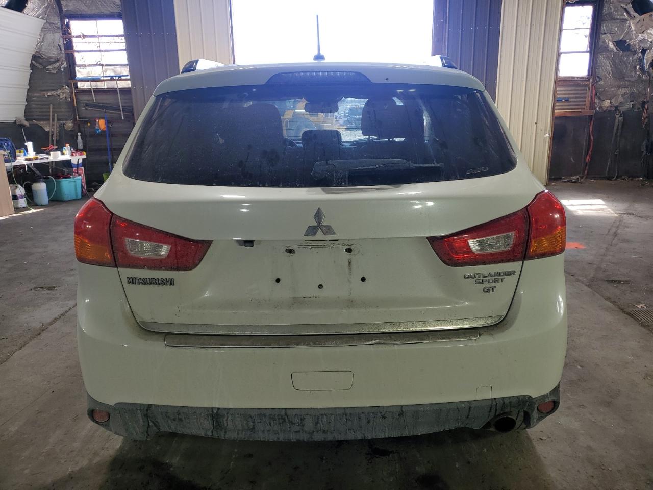 2016 Mitsubishi Outlander VIN JA4AR4AW0GZ023525 Copart auction photo, front end / side damage thumbnail 6