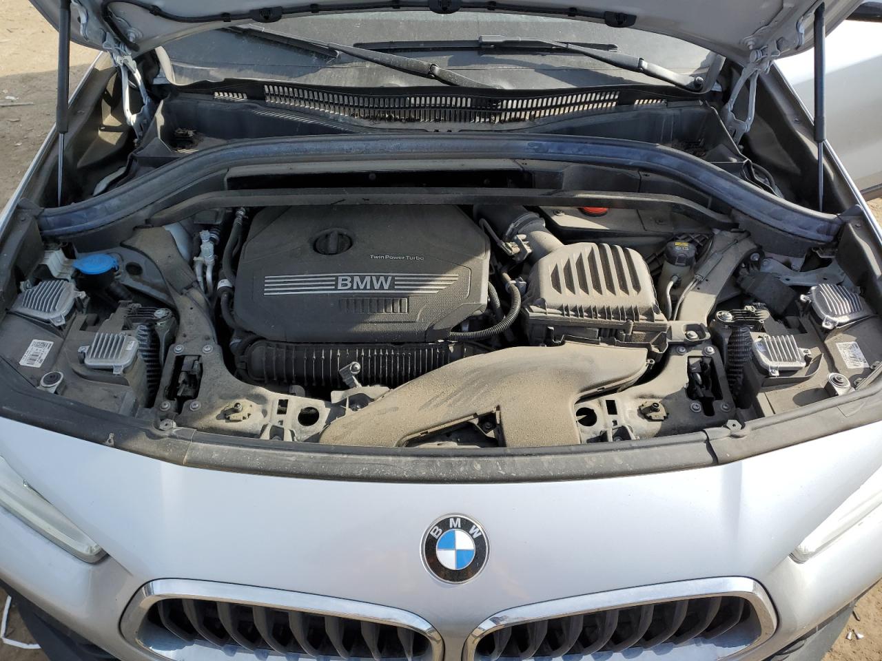 2020 BMW X2 VIN WBXYJ1C02L5P07094 Copart auction photo, side damage thumbnail 11