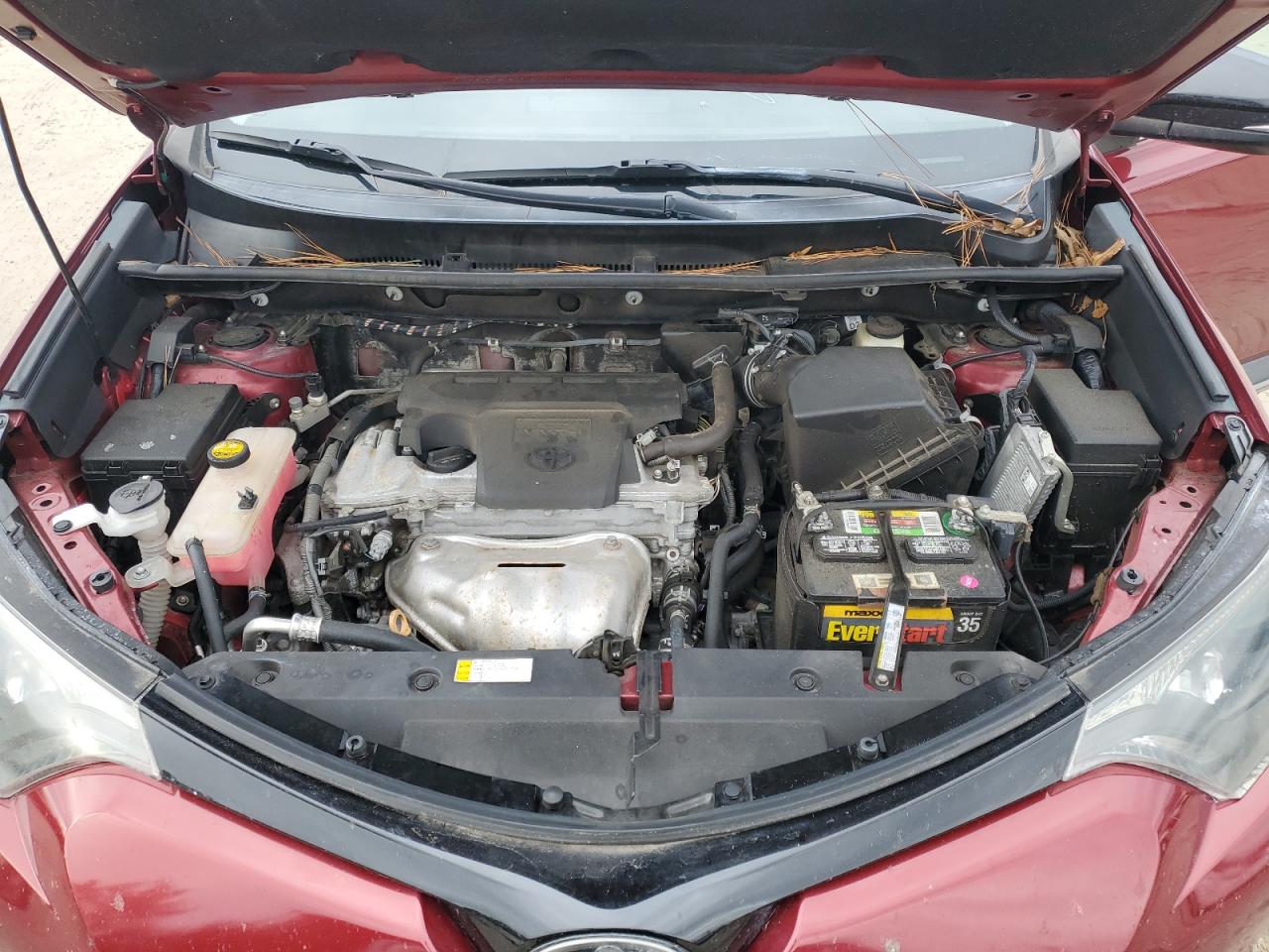 2018 Toyota RAV 4 VIN 2T3WFREV5JW423607 Copart auction photo, rear end damage thumbnail 12