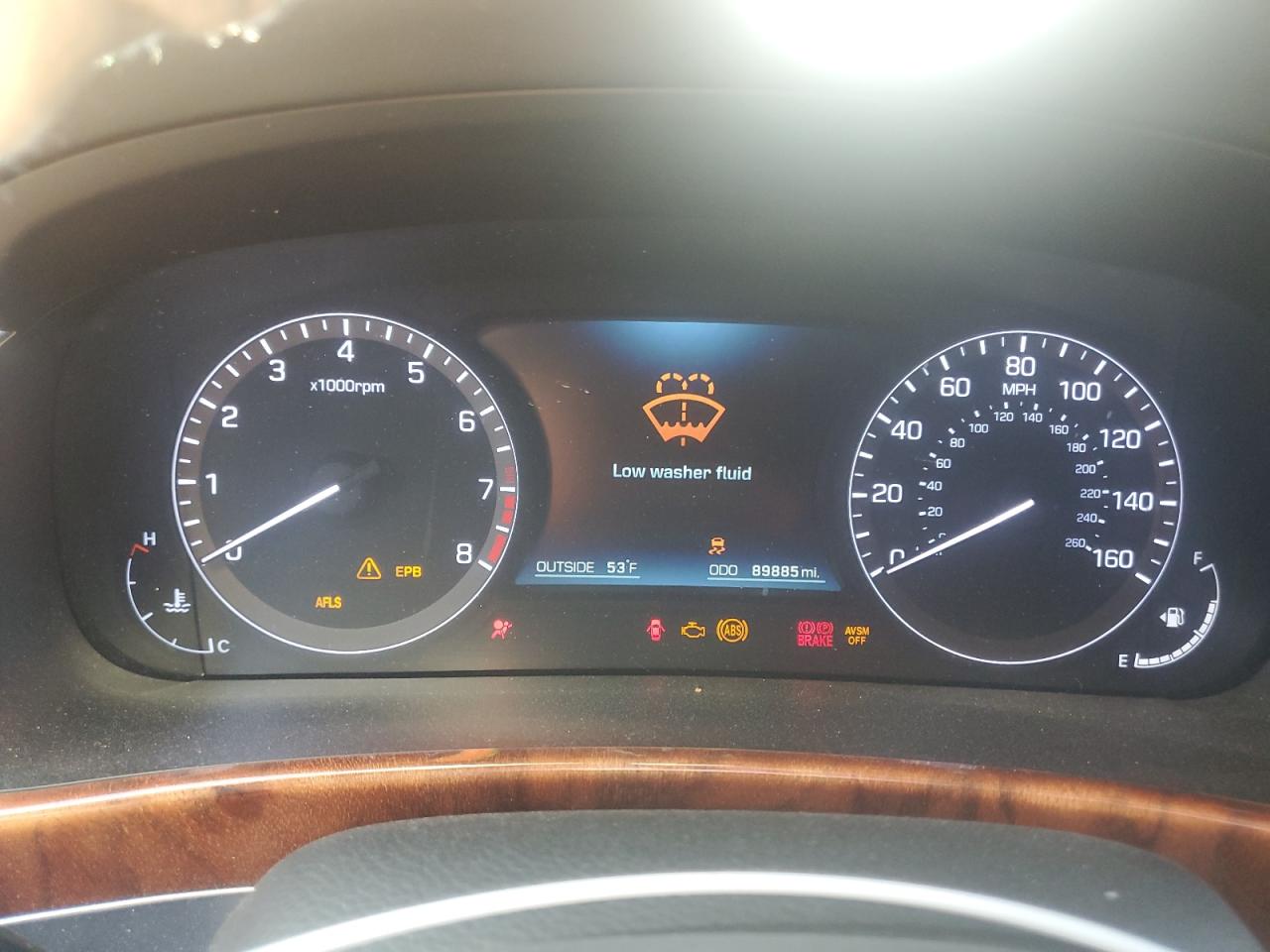 2014 Hyundai Equus VIN KMHGH4JH9EU084219 Copart auction photo, front end / minor dent/scratches damage thumbnail 9