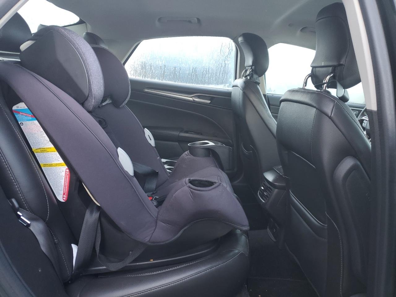 2015 Ford Fusion VIN 3FA6P0RU8FR119683 Copart auction photo, rear end damage thumbnail 10
