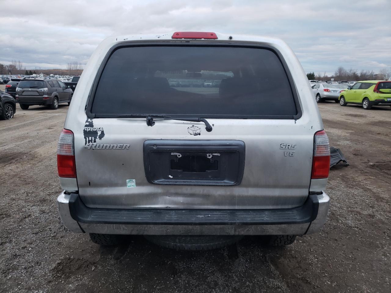 2000 Toyota 4Runner VIN JT3HN86R9Y0273642 Copart auction photo, rear end / undercarriage damage thumbnail 6