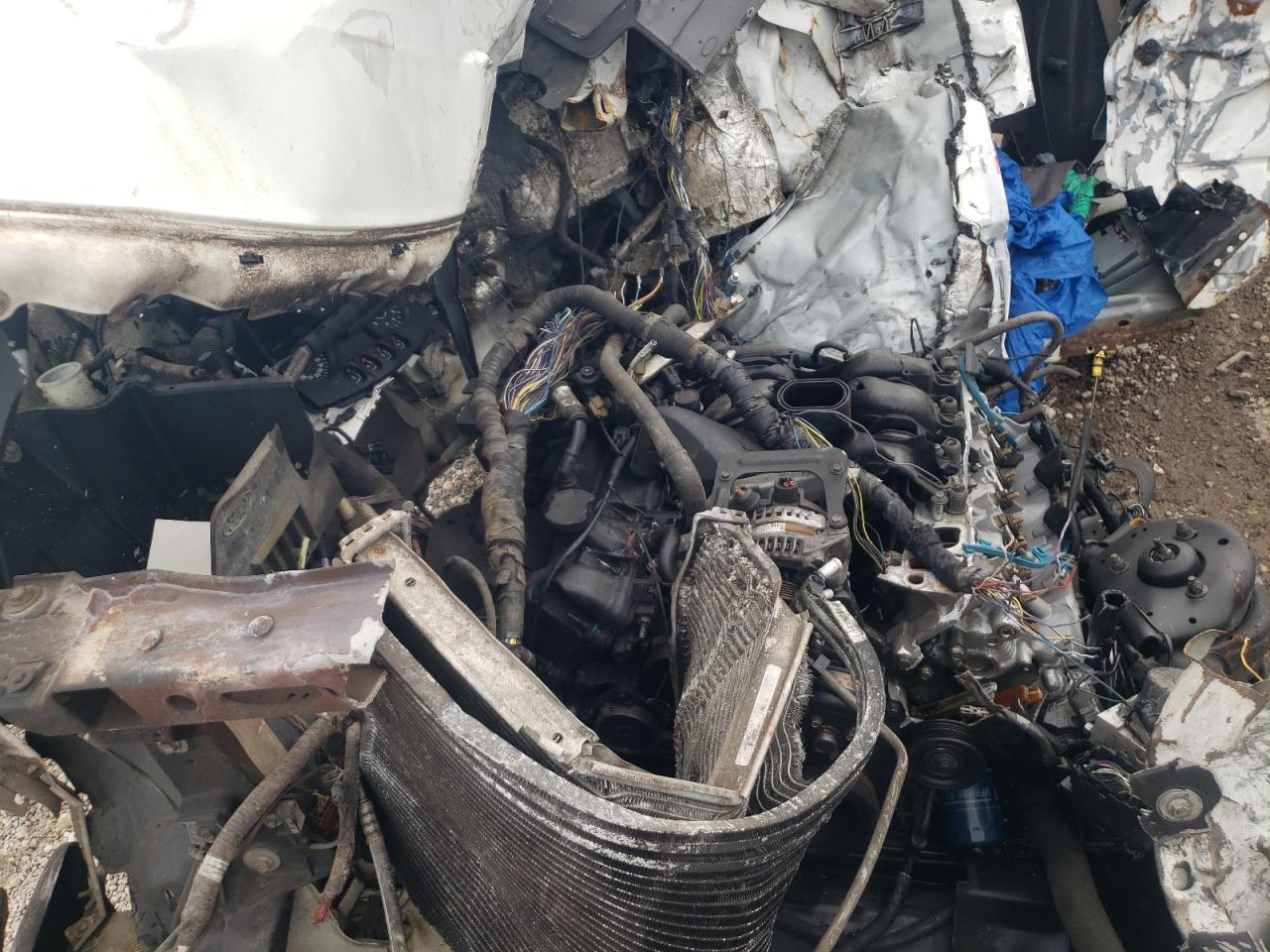 2010 Ford F-150 VIN 1FTMF1CW7AKB35570 Copart auction photo, side / front end damage thumbnail 11