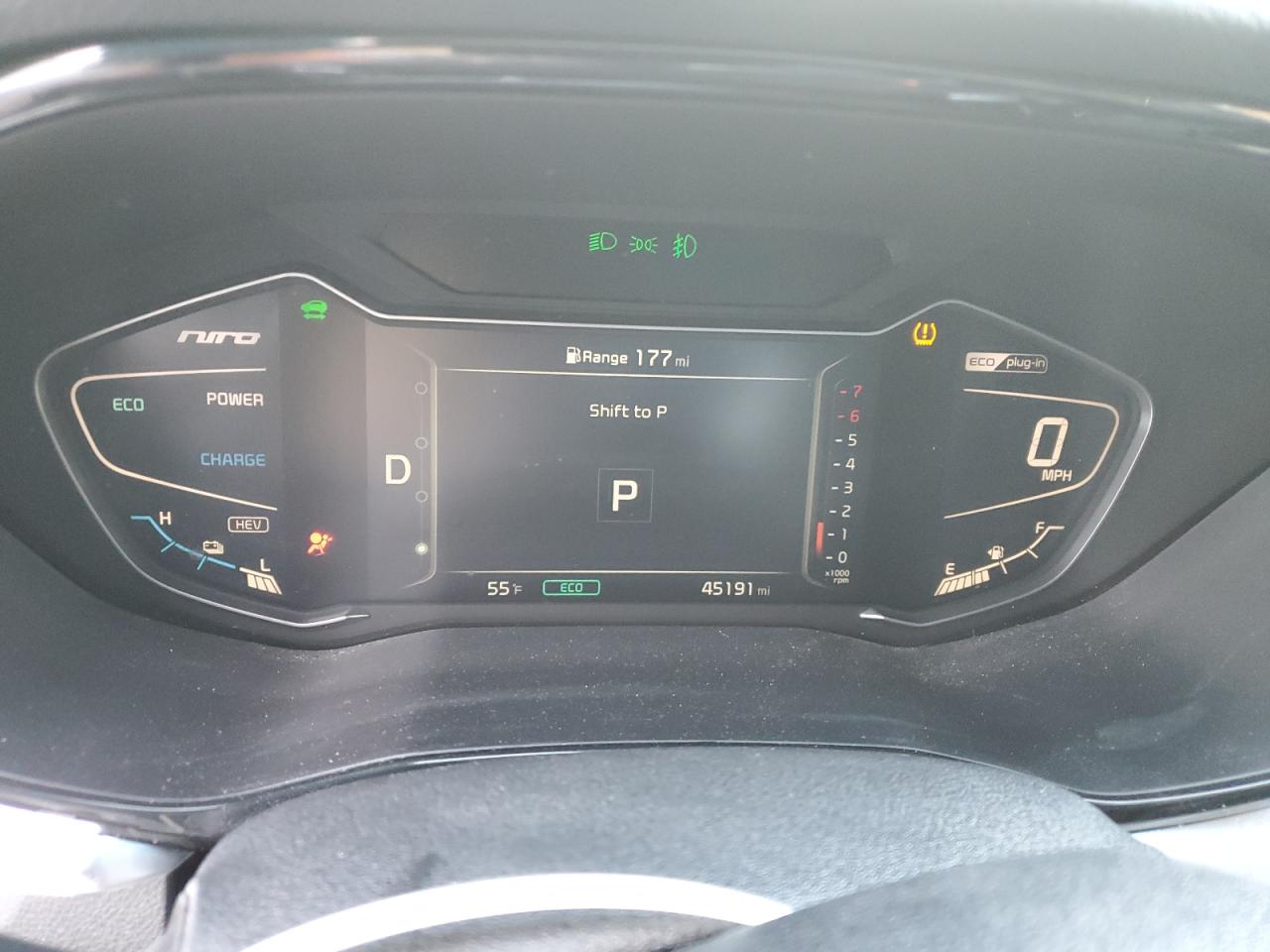 2020 KIA Niro VIN KNDCC3LD5L5364054 Copart auction photo, front end damage thumbnail 9