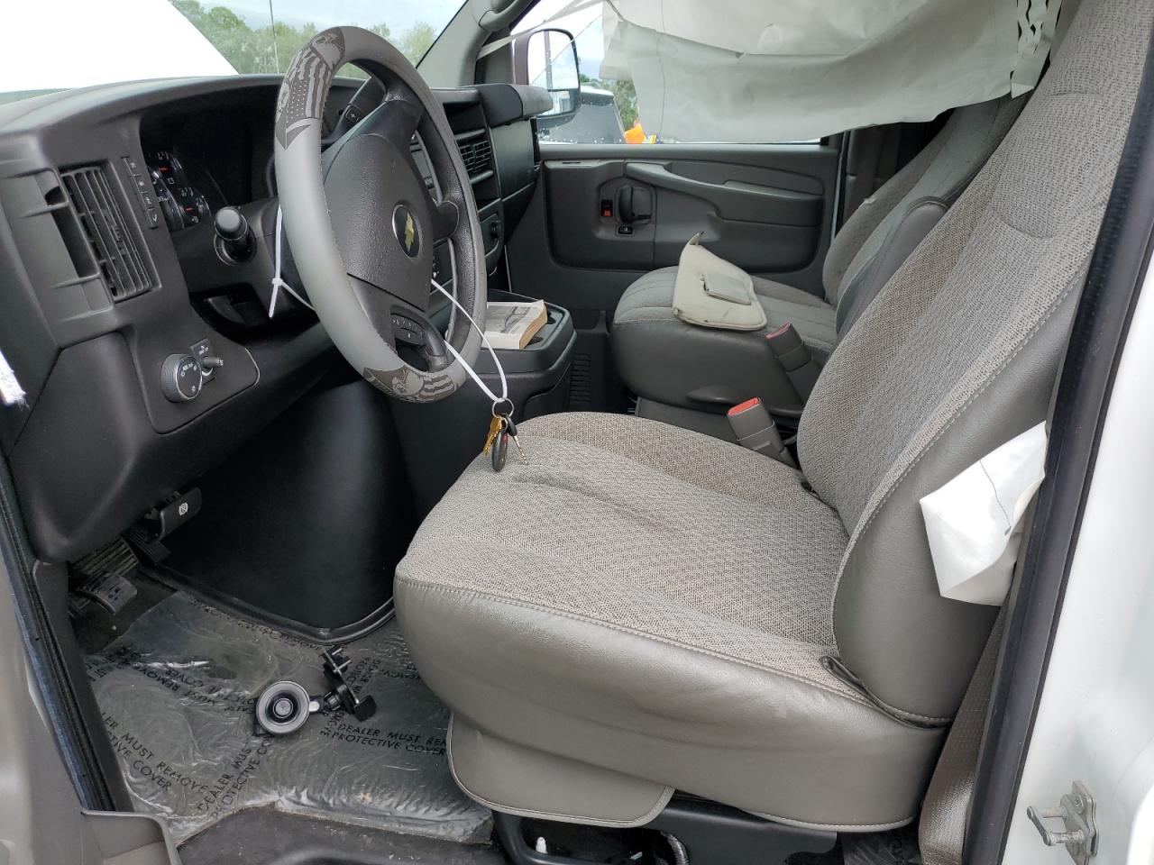 2012 Chevrolet Express VIN 1GAZG1FG5C1183156 Copart auction photo, all over damage thumbnail 7
