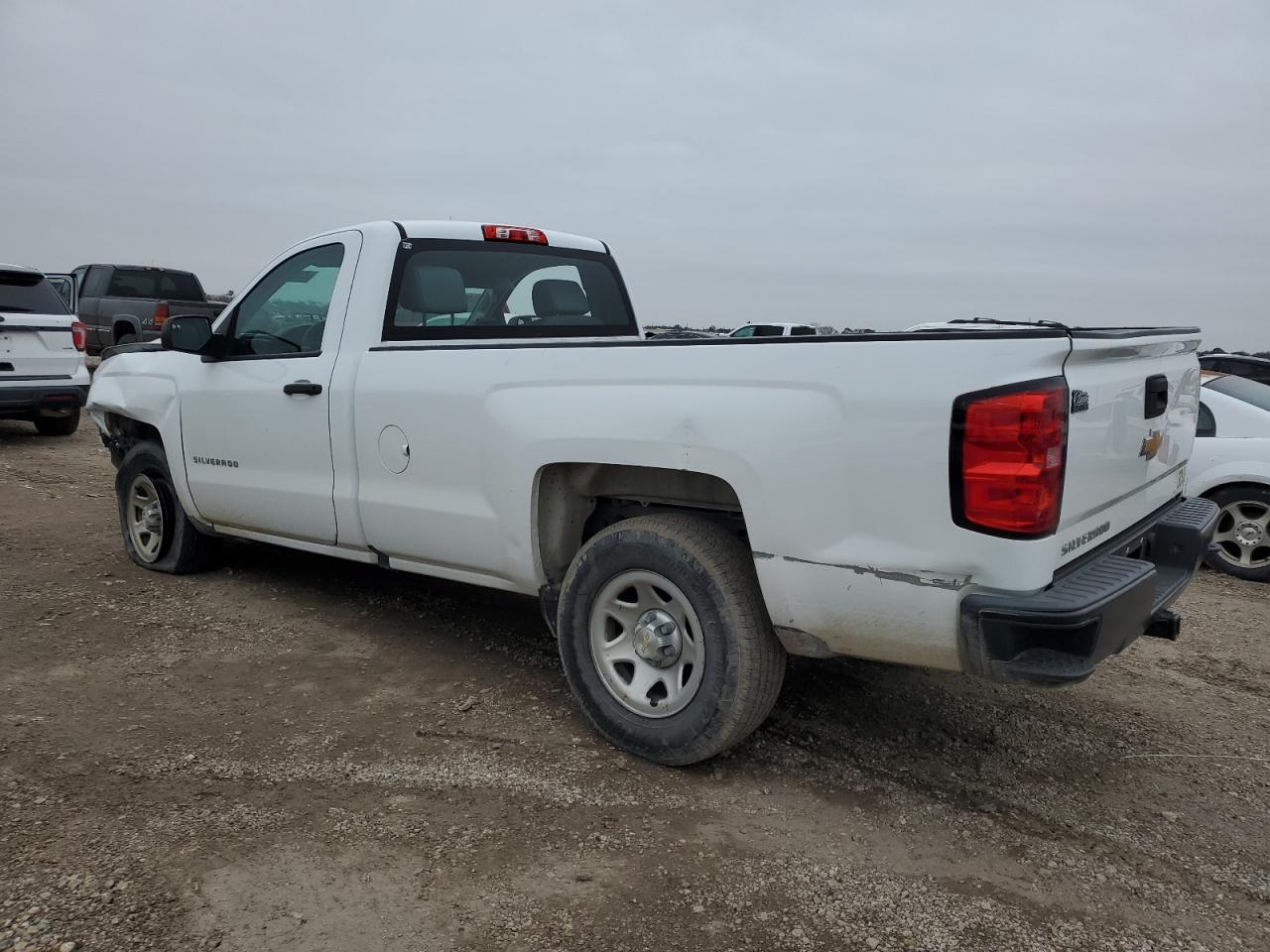 2018 Chevrolet Silverado VIN 1GCNCNEH4JZ290572 Copart auction photo, front end / rear end damage thumbnail 2
