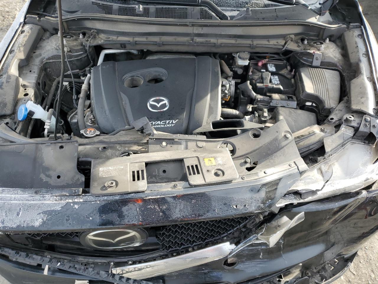 2019 Mazda CX-5 VIN JM3KFBDM9K1650840 Copart auction photo, front end / side damage thumbnail 13