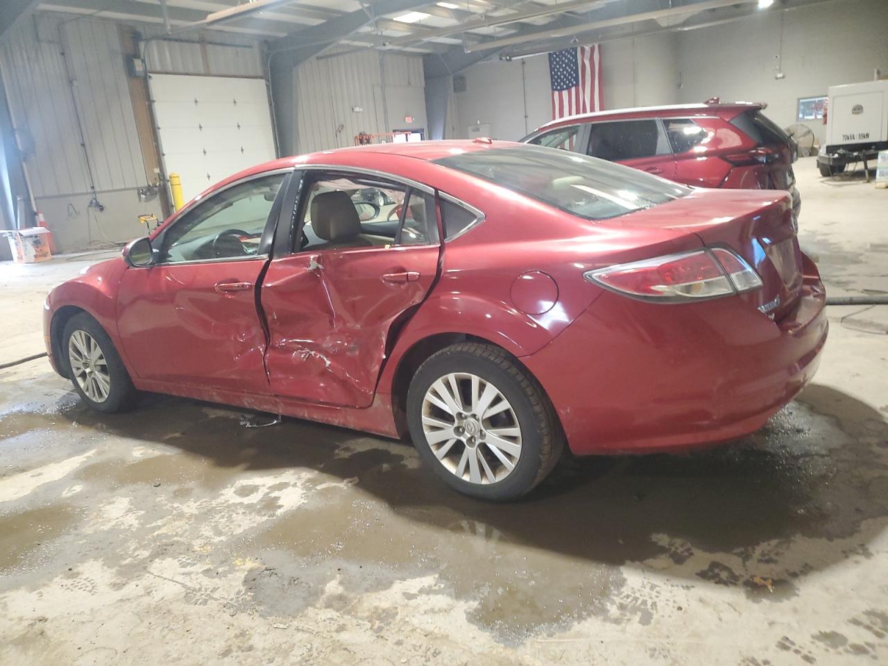 2009 Mazda 6 VIN 1YVHP82A095M06888 Copart auction photo, side damage thumbnail 2