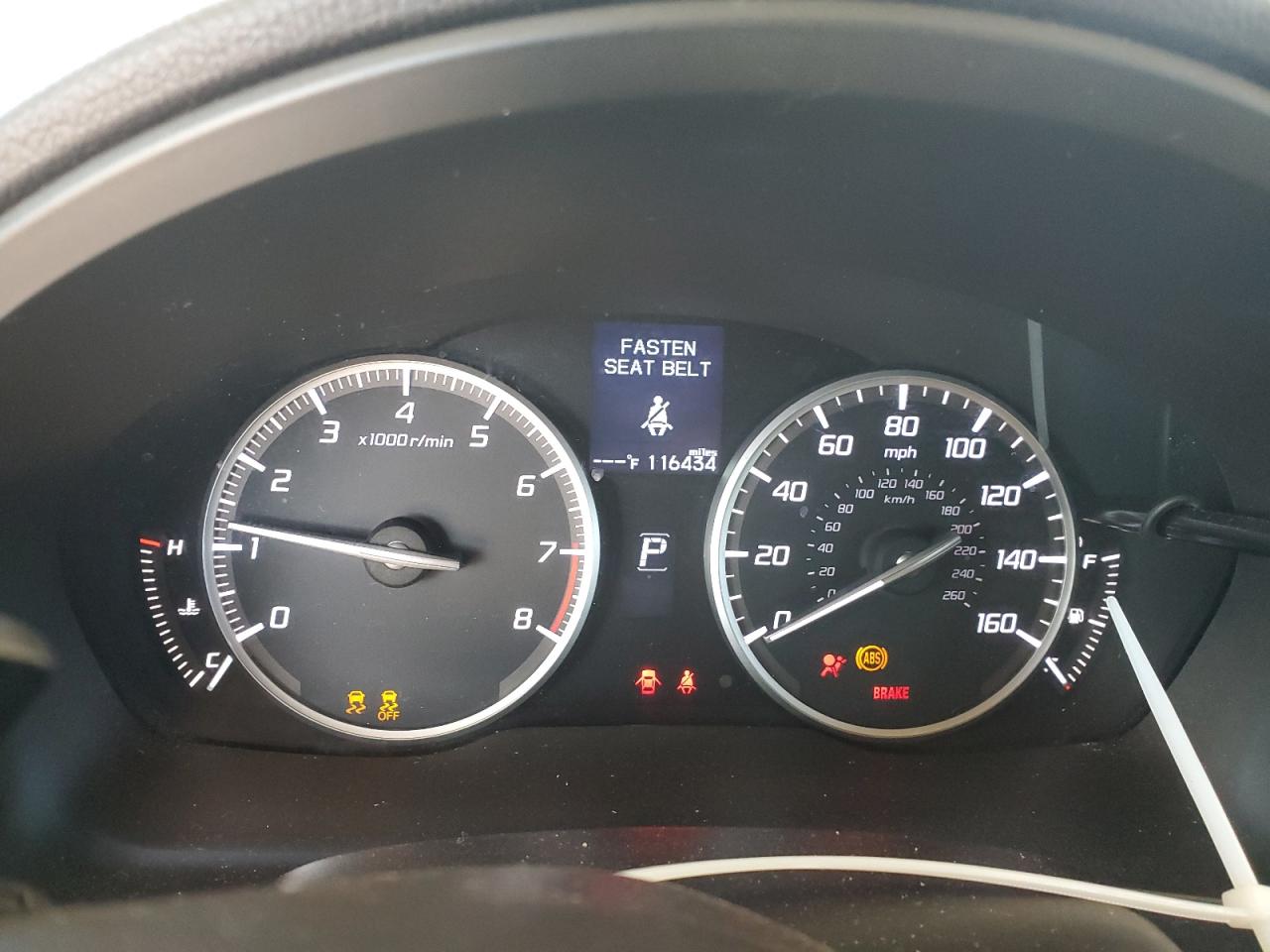 2016 Acura ILX VIN 19UDE2F34GA020466 Copart auction photo, rear end / side damage thumbnail 9