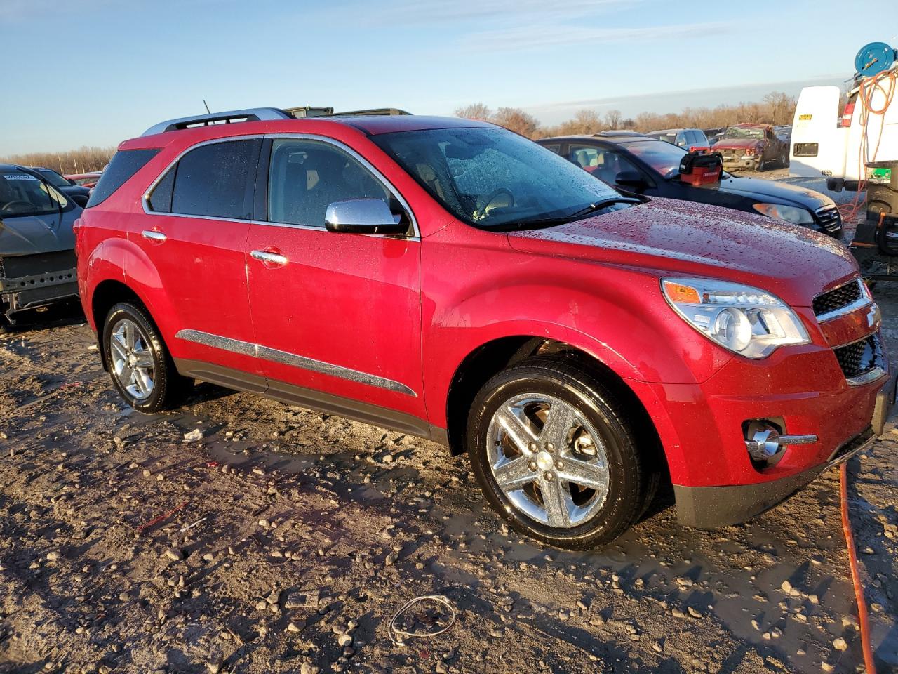 2015 Chevrolet Equinox VIN 2GNFLDE35F6376485 Copart auction photo, front end damage thumbnail 4