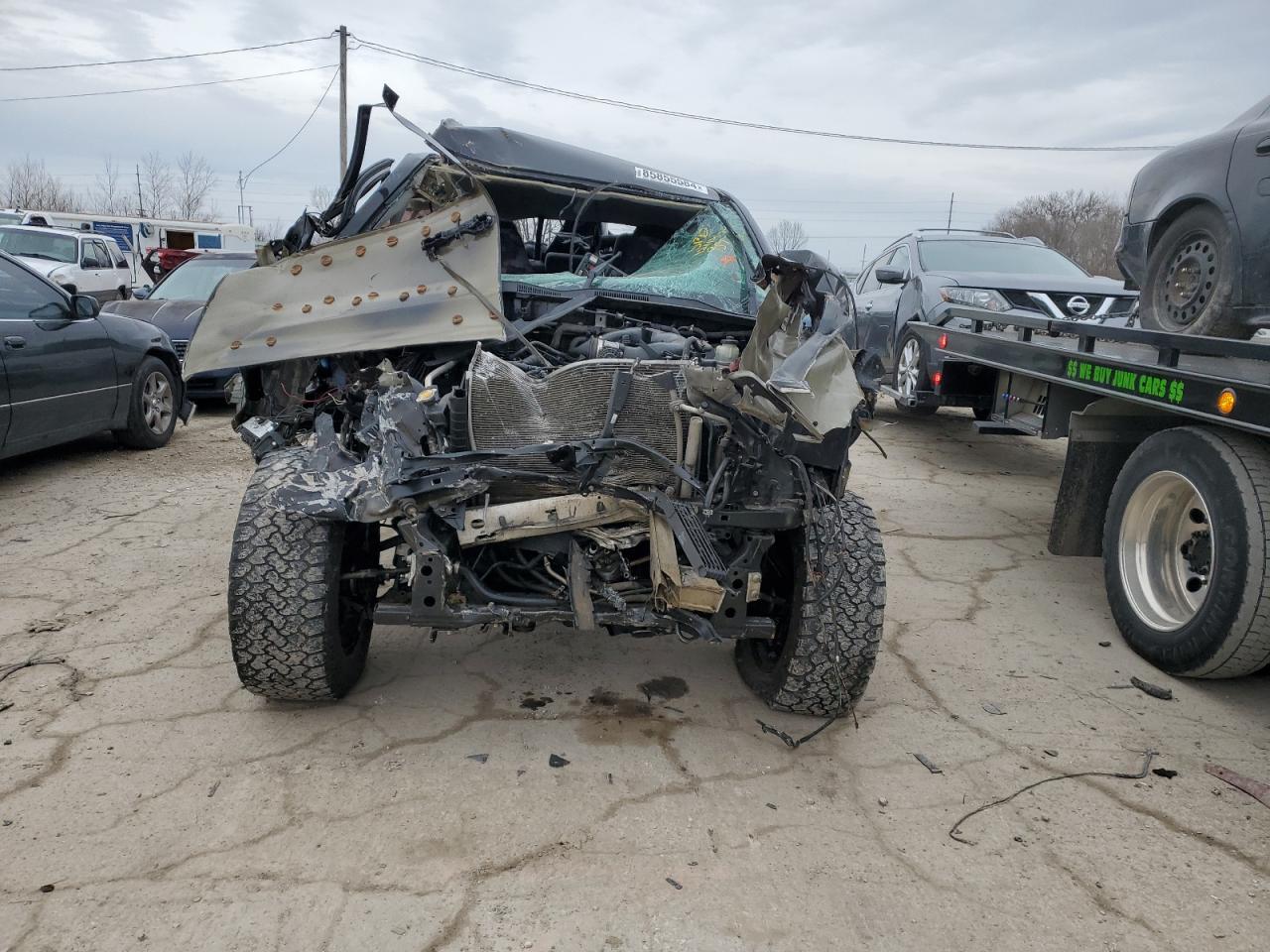 2017 Toyota Tacoma VIN 3TMCZ5ANXHM079518 Copart auction photo, all over damage thumbnail 5