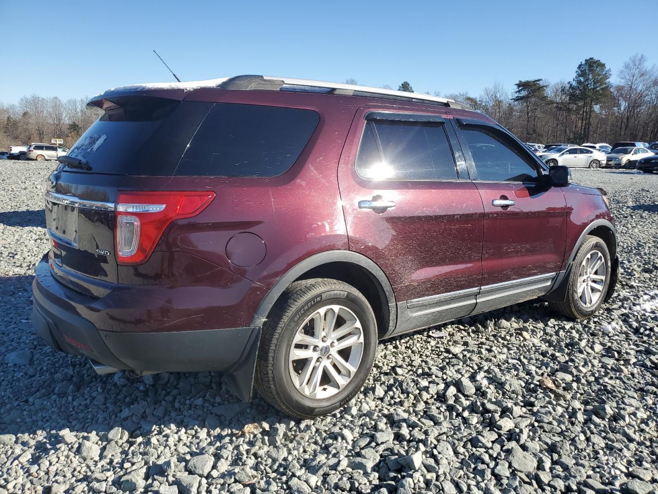 2011 Ford Explorer VIN 1FMHK8D84BGA06823 Copart auction photo, front end damage thumbnail 3