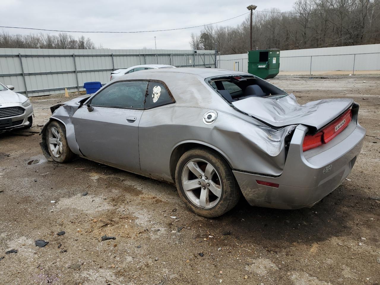 2014 Dodge Challenger VIN 2C3CDYAG1EH107500 Copart auction photo, rollover damage thumbnail 2