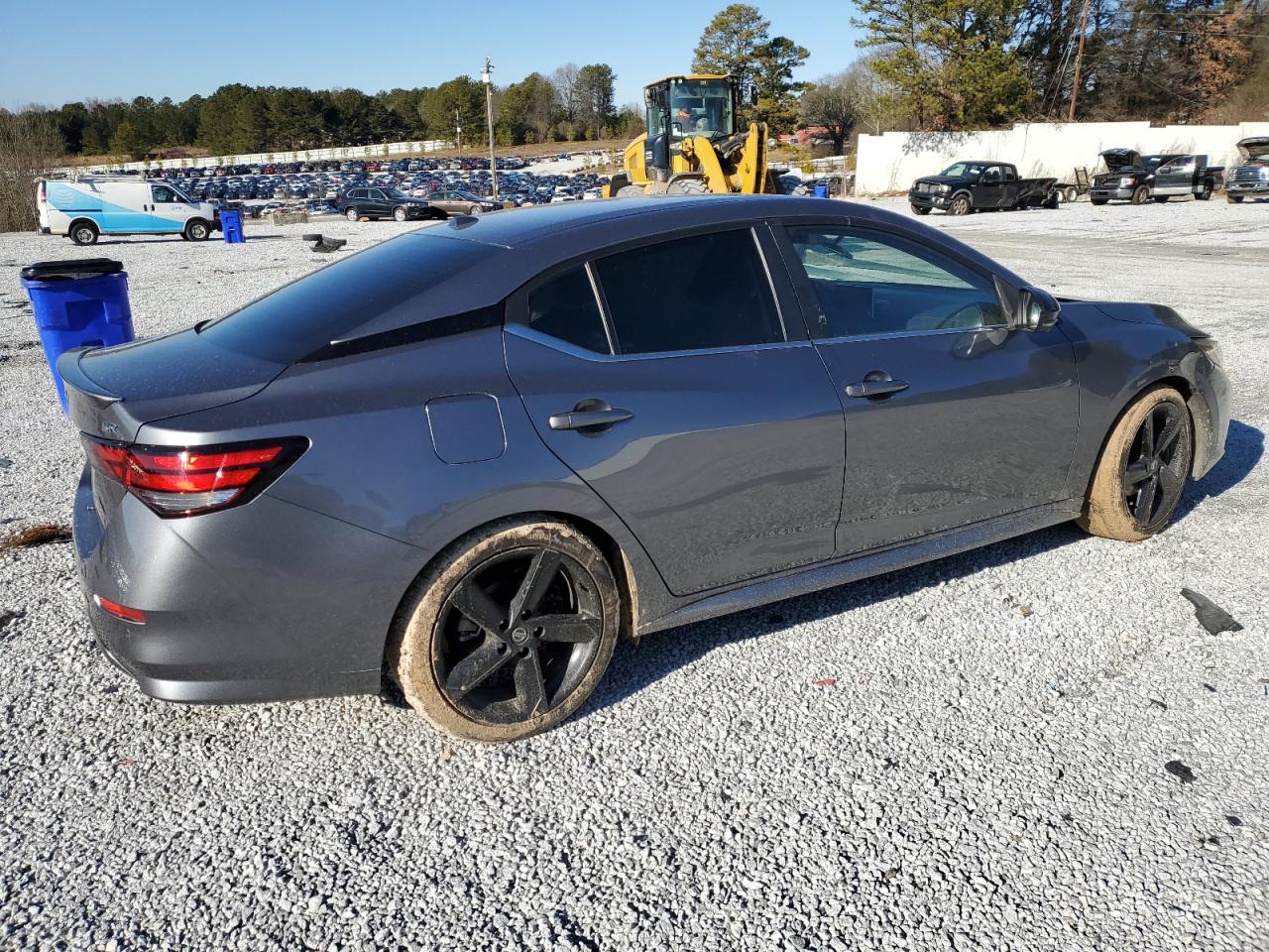 2022 Nissan Sentra VIN 3N1AB8DV7NY210663 Copart auction photo, side damage thumbnail 3