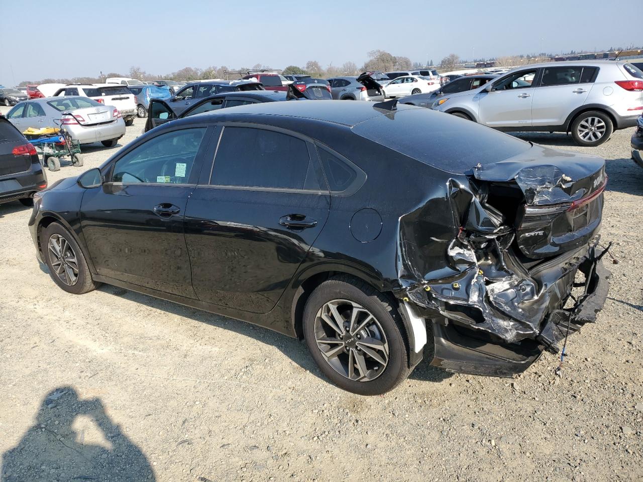 2024 KIA Forte VIN 3KPF24ADXRE759708 Copart auction photo, rear end damage thumbnail 2
