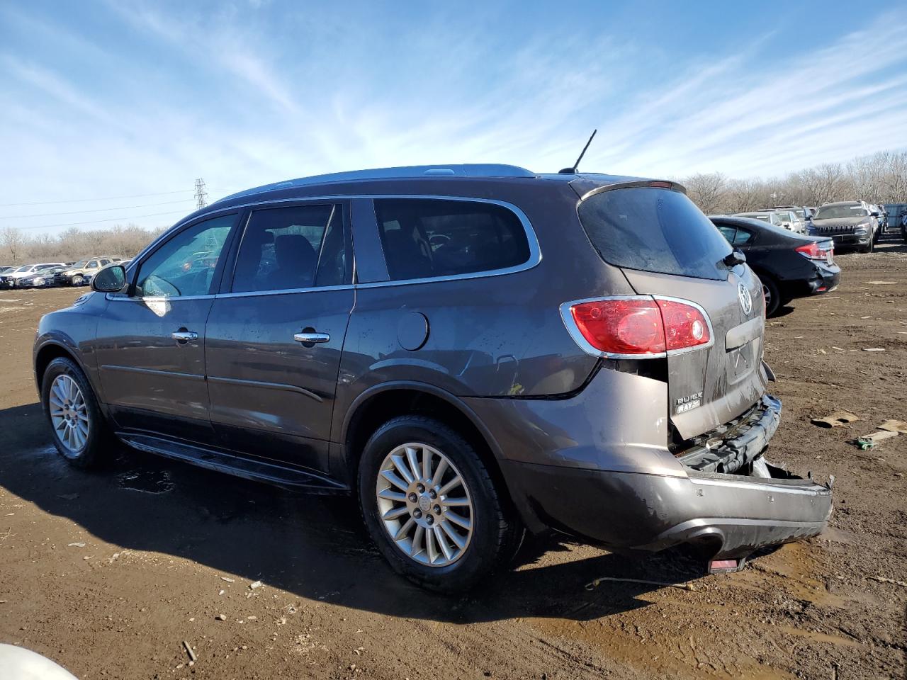 2012 Buick Enclave VIN 5GAKRCED9CJ270100 Copart auction photo, rear end damage thumbnail 2