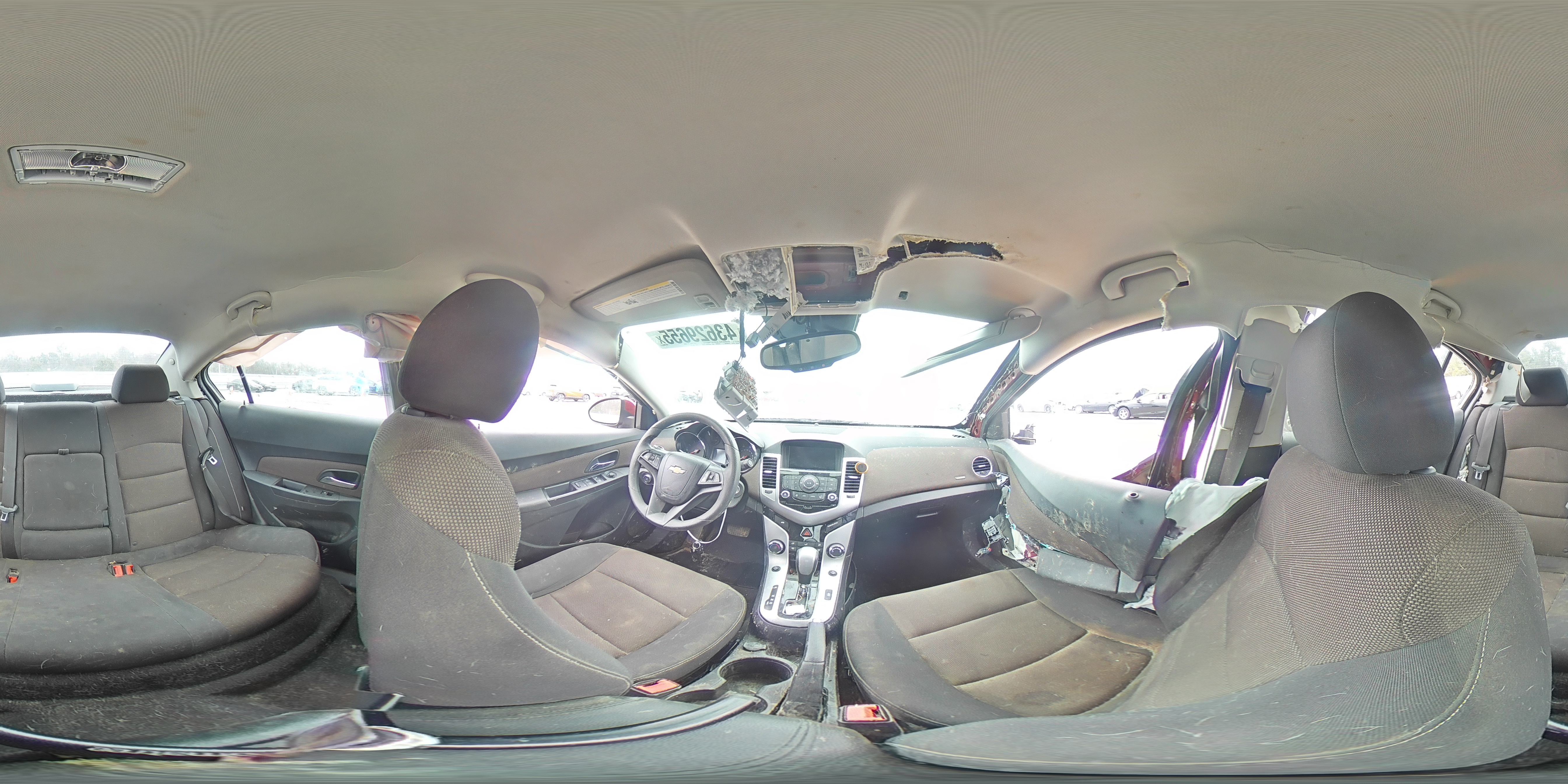 2016 Chevrolet Cruze VIN 1G1PE5SB6G7183779 Copart auction photo, all over damage thumbnail 13