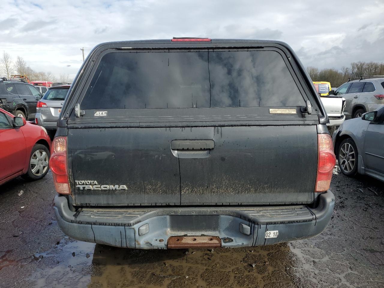 2007 Toyota Tacoma VIN 5TEUX42NX7Z326833 Copart auction photo, front end damage thumbnail 6