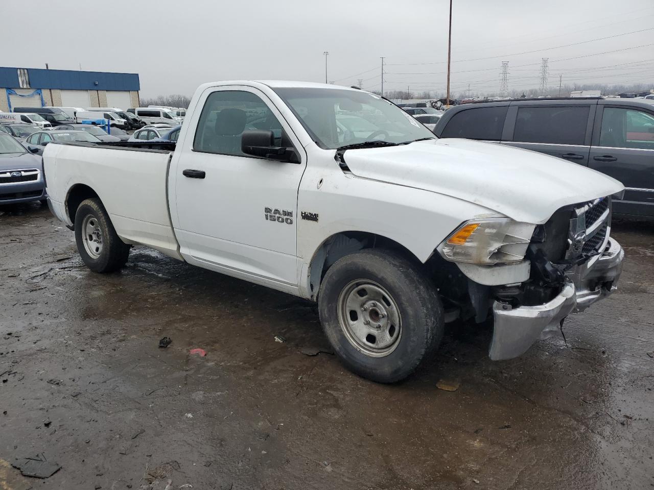 2017 RAM 1500 VIN 3C6JR6DGXHG504669 Copart auction photo, all over damage thumbnail 4