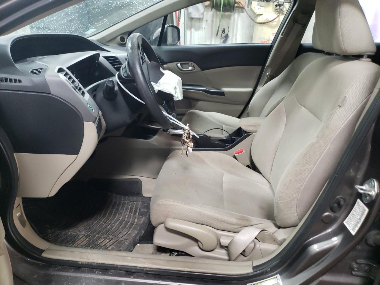 2012 Honda Civic VIN 19XFB2F87CE073634 Copart auction photo, front end damage thumbnail 7