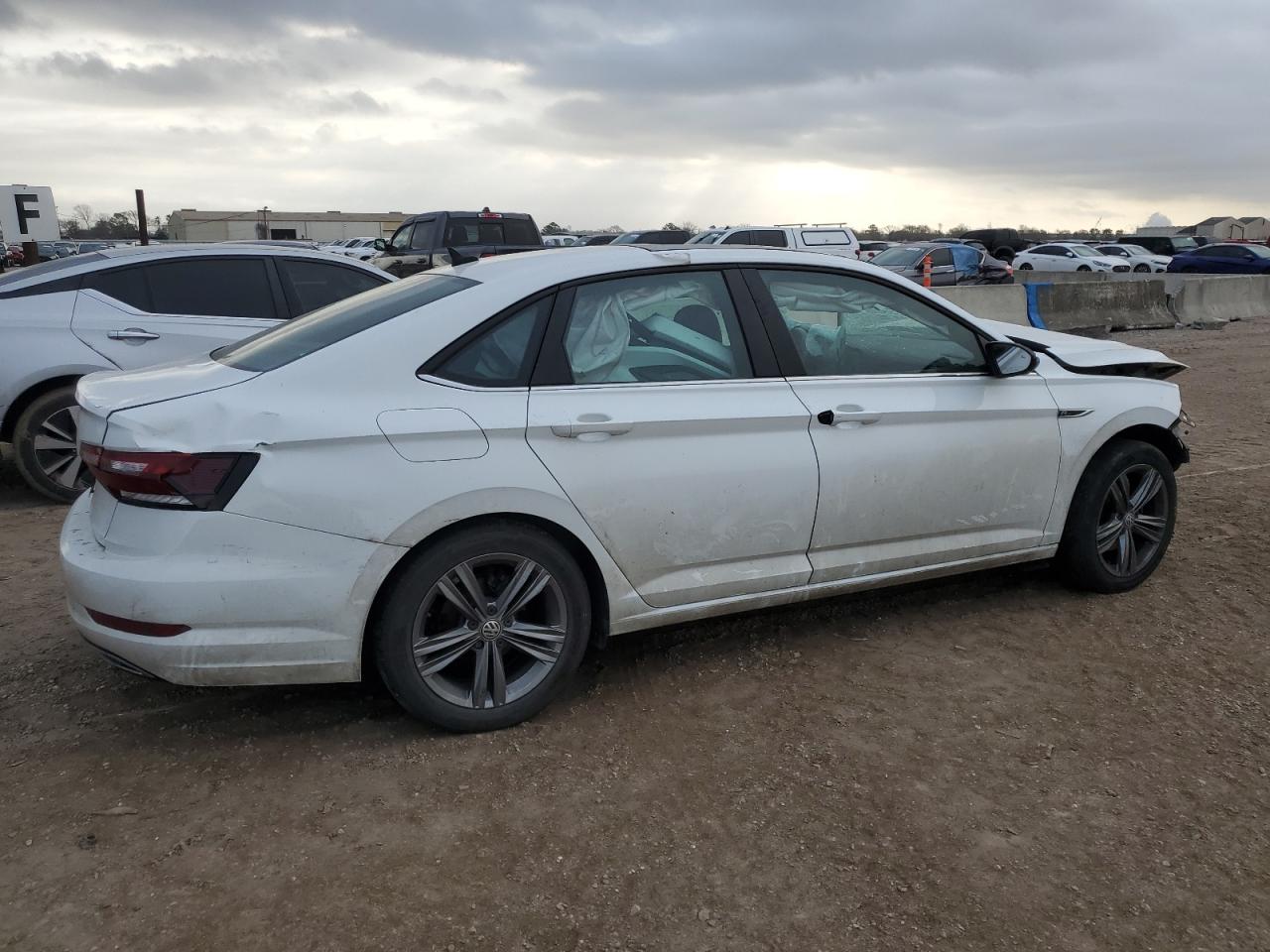 2020 Volkswagen Jetta VIN 3VWC57BU3LM089259 Copart auction photo, front end / side damage thumbnail 3