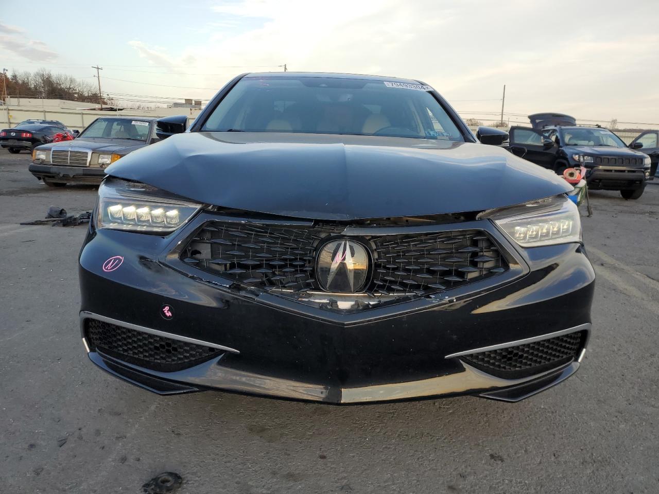 2020 Acura TLX VIN 19UUB1F34LA006967 Copart auction photo, front end damage thumbnail 5