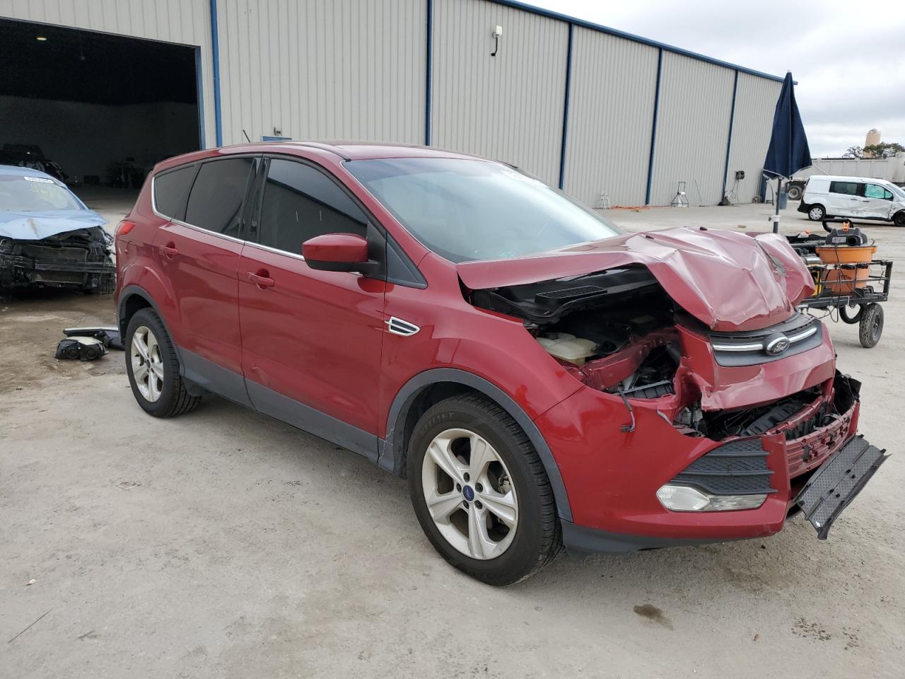 2016 Ford Escape VIN 1FMCU0GX1GUA18011 Copart auction photo, front end damage thumbnail 4