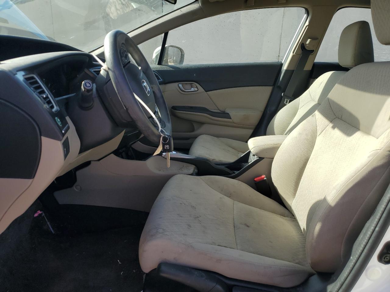 2015 Honda Civic VIN 19XFB2F79FE050352 Copart auction photo, rear end damage thumbnail 7
